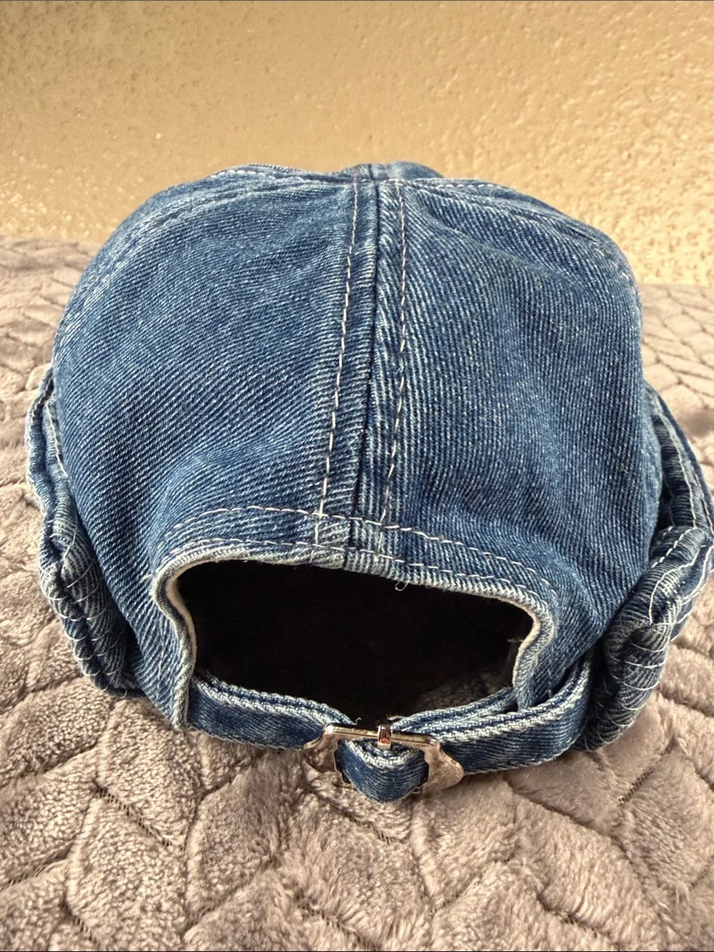 NWOT Ace Fire Men’s Medium Blue Denim Docker Cap
